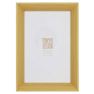 PORTA RETRATO DECORATIVO 10X15CM EM PLÁSTICO TOKYO DESIGN