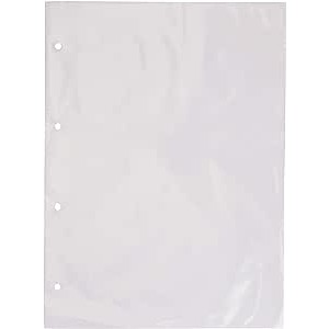 SACO PLASTICO 0,12 4 FUROS - PCT C/5 - UN