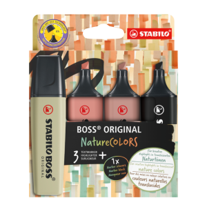 MARCA TEXTO STABILO BOSS  PASTEL ESTOJO C/6 REF-70/62 -535800