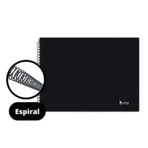 CADERNO ESP CAPA DURA 96FLS MEIA PAUTA HORIZ. NEUTRO TAMOIO