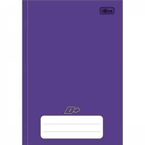 CAD. 1/4 BROCHURA 48FLS TILIBRA D+ ROXO - REF 317420