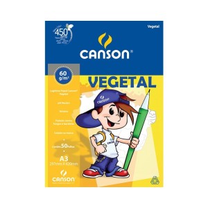 PAPEL ESCOLAR VEGETAL A4 10FLS CANSON