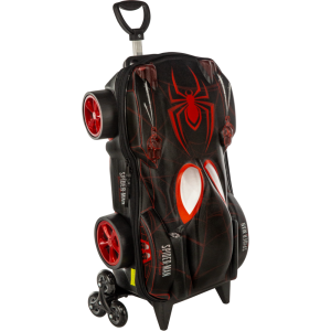 MALA INFANTIL HOMEM ARANHA MILES MAXTOY DIPLOMATA COM RODINHA TRIPLA