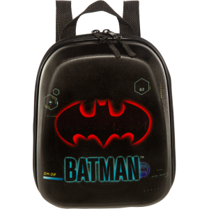 MOCHILA INFANTIL BATMAN PRETO MAXTOY DIPLOMATA COM ALCA DE COSTAS