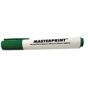 PINCEL P/ QUADRO BRANCO MASTERPRINT VERDE