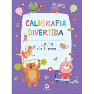 LIVRO CALIGRAFIA DIVERTIDA LETRA DE FORMA
