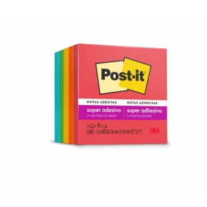 POST-IT 76X76 COLECAO DIVERSAO - REF HB004735302 450FLS 3M