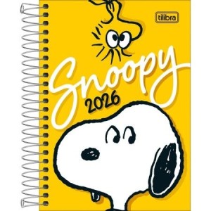 AGENDA TILIBRA 2026 ESPIRAL DIARIA 12,9 X 18,7 CM SNOOPY 