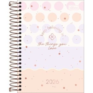 AGENDA TILIBRA 2026 ESPIRAL DIARIA 12,9 X 18,7 CM SOHO 