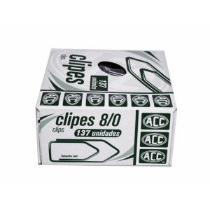 CLIPS 8/0 C/500GRS ACC GALVANIZADO