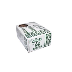 CLIPS 6/0 ACC C/50UND. GALVANIZADO