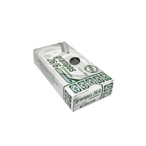 GRAMPO 26/6 C/5000 ACC GALVANIZADO