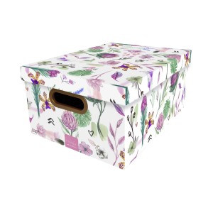 Caixa Organizadora Média Estampada