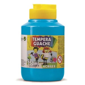 TINTA GUACHE 250ML AZUL CELESTE 503 - ACRILEX