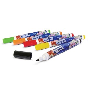 CANETA P/TECIDO ACRILPEN VERMELHO FOGO REF.507