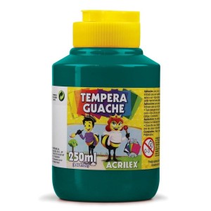 TINTA GUACHE 250ML VERDE BANDEIRA 511 - ACRILEX