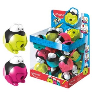 APONTADOR C/DEPOSITO.CROC CROC SAPO 1 FURO MAPED REF-017711