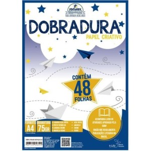 PAPEL DOBRADURA A4 C/48FLS ROMITEC REF-5651RL