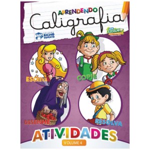 LIVRO PEDAGOGICO CALIGRAFIA N.4