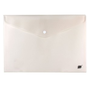 PASTA C/ BOTÃO HORIZONTAL - OFÍCIO TONS PASTEL BEGEES