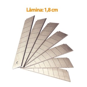 LAMINA P/ESTILETE LARGO CIS REF LA-L10