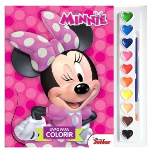 LIVRO INFANTIL AQUARELA DCL MINNIE