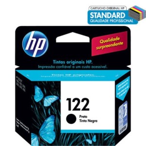 CARTUCHO HP 122 PRETO CH561HB HP CX 1 UN