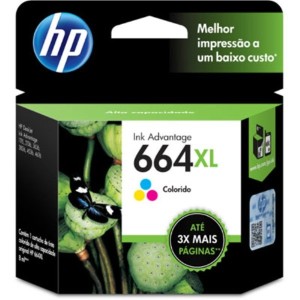 CARTUCHO HP 664XL COLORIDO F6V30AB HP CX 1 UN