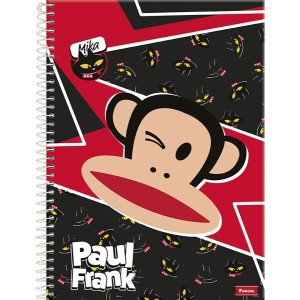 CADERNO UNIVERSITÁRIO C.D 96FLS FORONI PAUL FRANK - REF-3385808