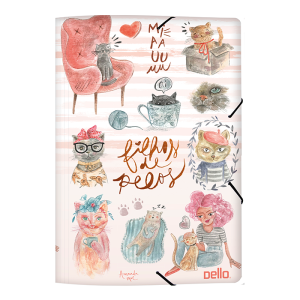 Pasta Aba Elástico Ofício Filhos de Pelos - DELLO