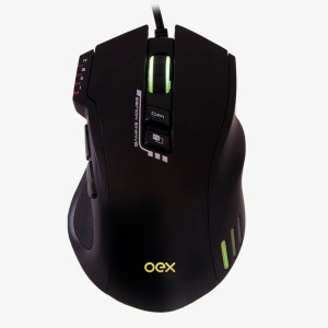 MOUSE GAMER OEX WEAPON 4000DPI RGB USB MS-317