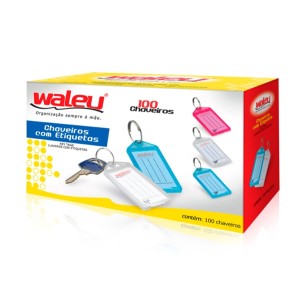 ORGANIZADOR CHAVES WALEU C/100 - UN