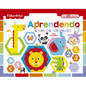 LIVRO INFANTIL COLORIR MEGA BLOCO - FISHER PRICE