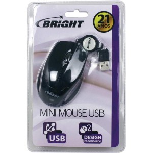 MOUSE MINI OPTICO USB BRASIL 800 RETRATIL