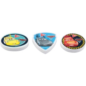 BORRACHA PLASTICA TRIS CARROS - UN