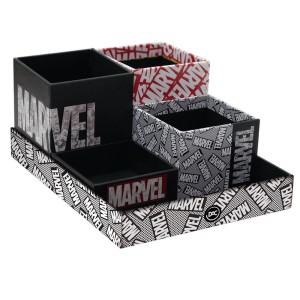 Organizador De Mesa Marvel 5 Peças Dac