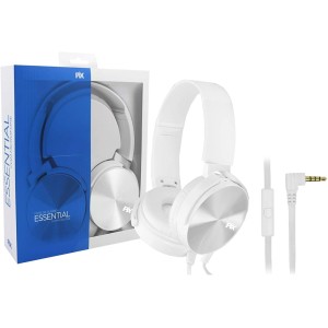 Headphone Pix Essential - Com Microfone . P2. Branco - 043-0031