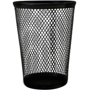 CESTO P/ LIXO 12L ARAMADO PRETO EI042