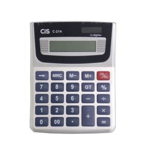 CALCULADORA MESA 12 DIG. CIS C-214