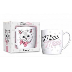 CANECA PORCELANA URBAN 360ML - GATINHA MIAU