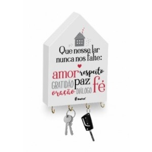 PORTA CHAVES CASINHA - LAR