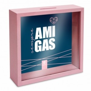 QUADRO COFRE - AMIGAS SEMPRE