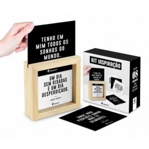 QUADRO CARDS MENSAGENS - FRASES FAMOSOS