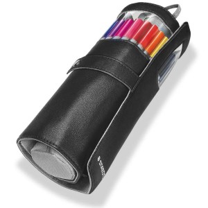 Estojo Caneta Staedtler Triplus Fineliner com 20 cores Case Preto 334 PC20-9