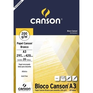 BLOCO A3 DESENHO 200GR CANSON 66667044