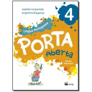 LIVRO PORTA ABERTA PARA O MUNDO - LINGUA PORTUGUESA - 4º ANO REF 11301254CJ ANO 2014