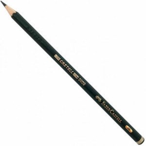 LAPIS PRETO 4B FABER 9000  REF-90004B