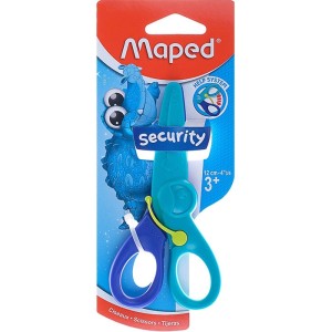 TESOURA ESCOLAR MAPED PLUSE JACARE 12 CM REF-472110