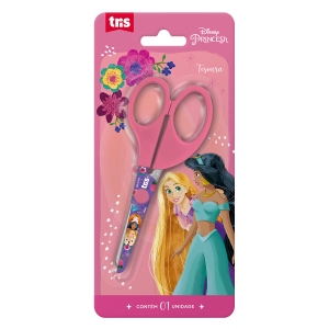 TESOURA ESCOLAR TRIS PRINCESAS 13 CM - REF 623627