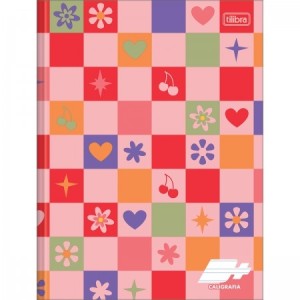 CADERNO DE CALIGRAFIA BROCHURA CAPA DURA D+ 40 FOLHAS